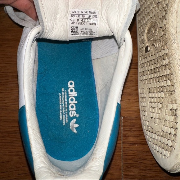 Adidas Women’s Stan Smith Leather Sneakers Shoes - Picture 6 of 9